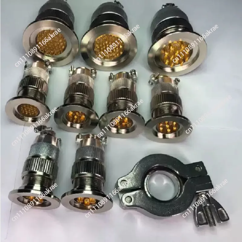 1pcs Air-sealed Vacuum Connector, Glass Sintered Aviation Plug KF25 Series KF40 Series