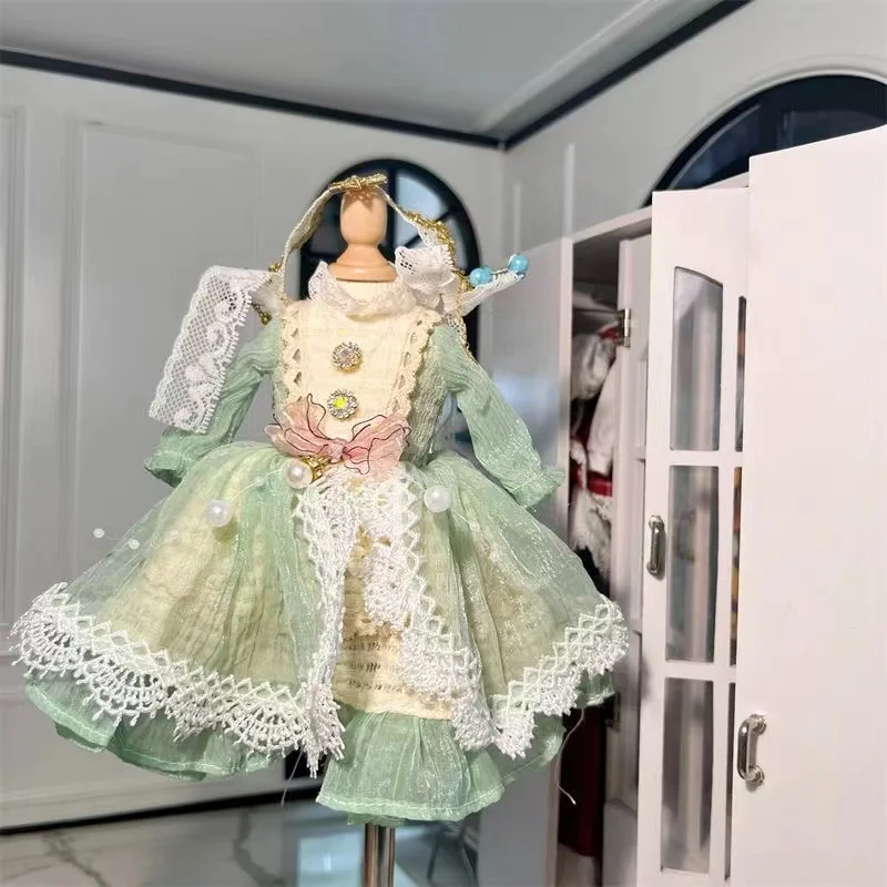 

New OB24 Dress 30CM 1/6 BJD Blythes Doll Clothes Dress Up Doll DIY Clothes Accessories For Girl Gift