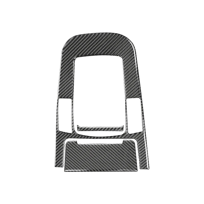 For Audi A4 B8 A5 Q5 2009-2018 Interior Accessories Carbon Fiber Car Console Gear Shift Panel Decoration Cover Trim Sticker