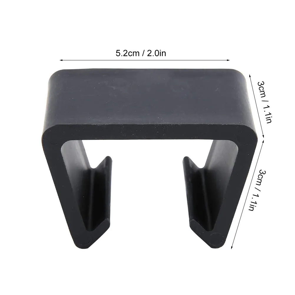 10Pcs Heavy-Duty Plastic Sectional Sofa Fasteners for All-Weather Outdoor Use Wicker Furniture Clamps Patio Chair Connectors