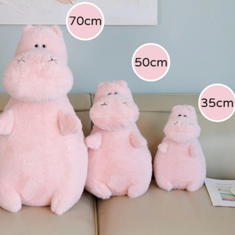 35/50/70cm Kawaii Cartoon Fat Animal peluche bambola cuscino ippopotamo Marmot orso polare cane peluche regalo Super morbido per ragazzi e ragazze