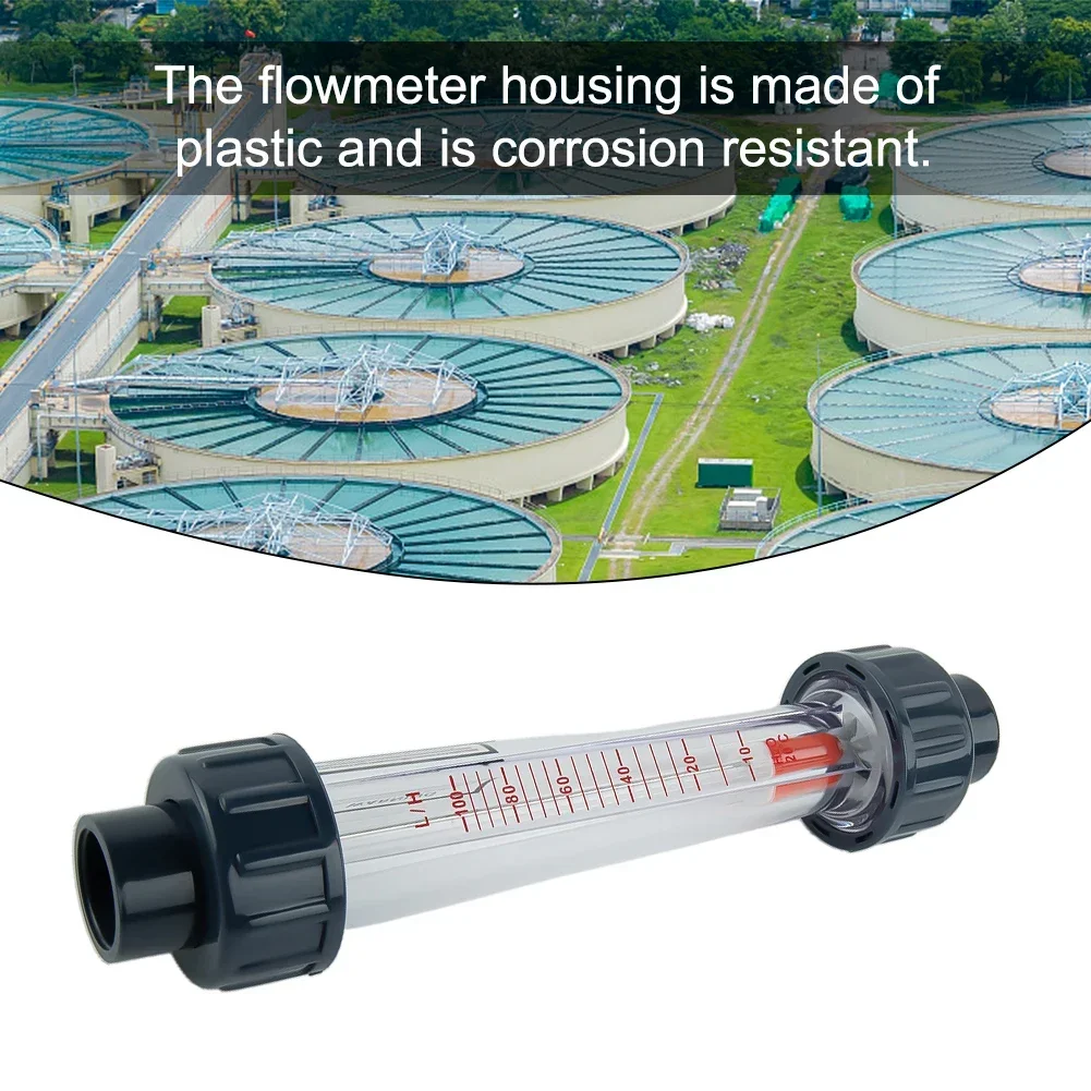 Indicator Water Flowfor Meter 10-100L Counter Flowfor Industrial Water LZS-15 1/2 Liquid Meter Simple Structure