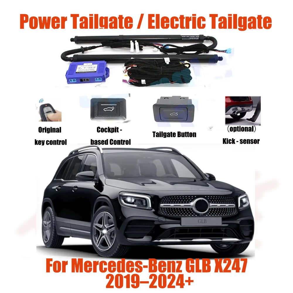 For Mercedes-Benz GLB X247 2019–2024+ Car Automatic Lifting kit Opening Trunk Intelligent Electric Lift Tailgate