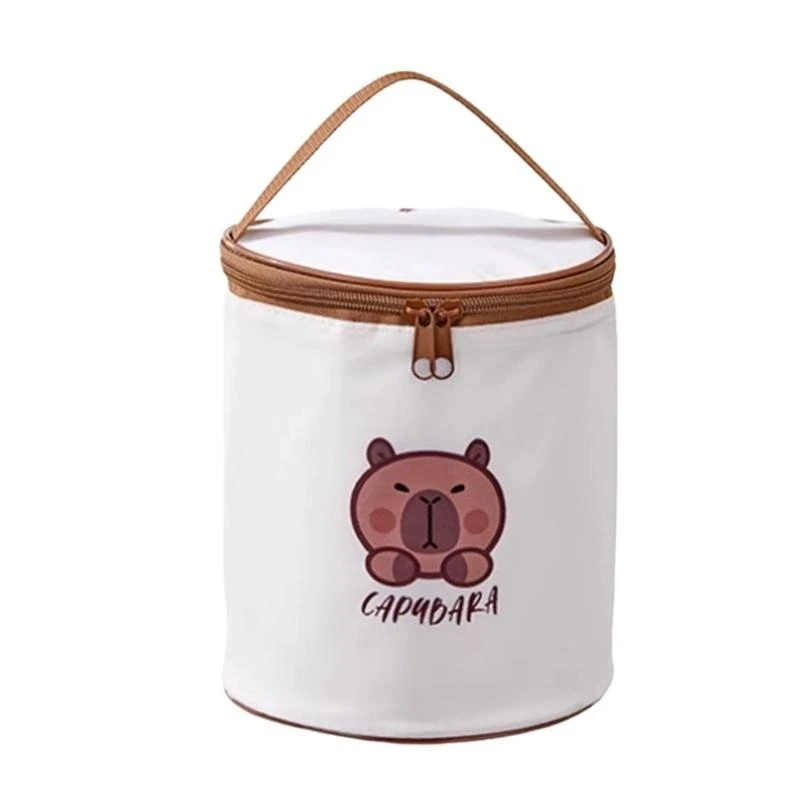 

Portable Capybara Lunch Bag Insulated Container with Aluminum Foils Lining