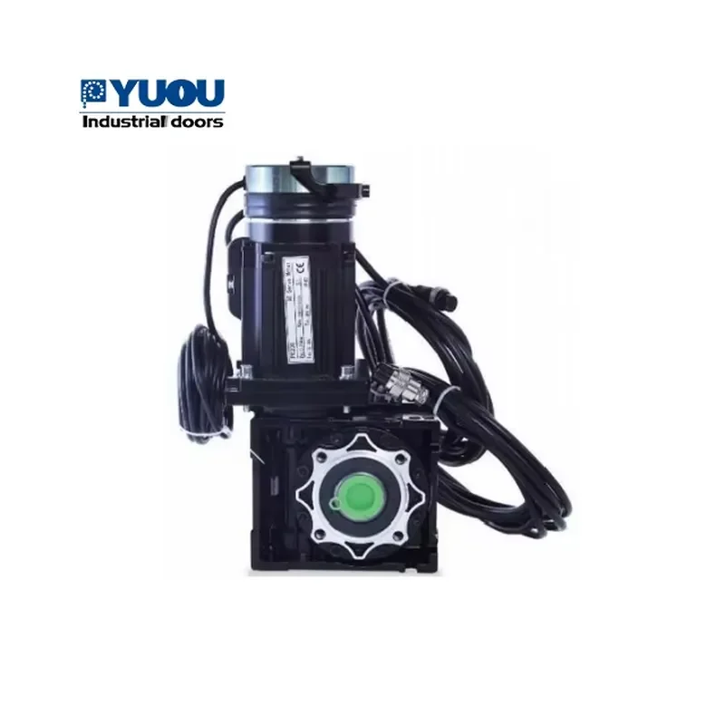 Automatic 0.75KW 220V Servo Motor Control System High Speed Roll up Door Opener With Reducer and Controller