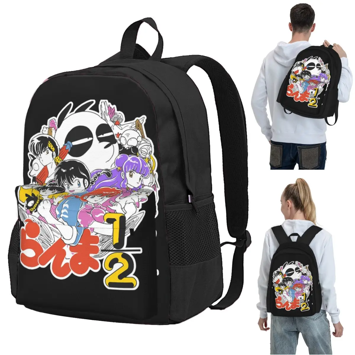 Changing Warrior Backpack Student BookBag Children School Bag Laptop Shoulder Bags for Men Women