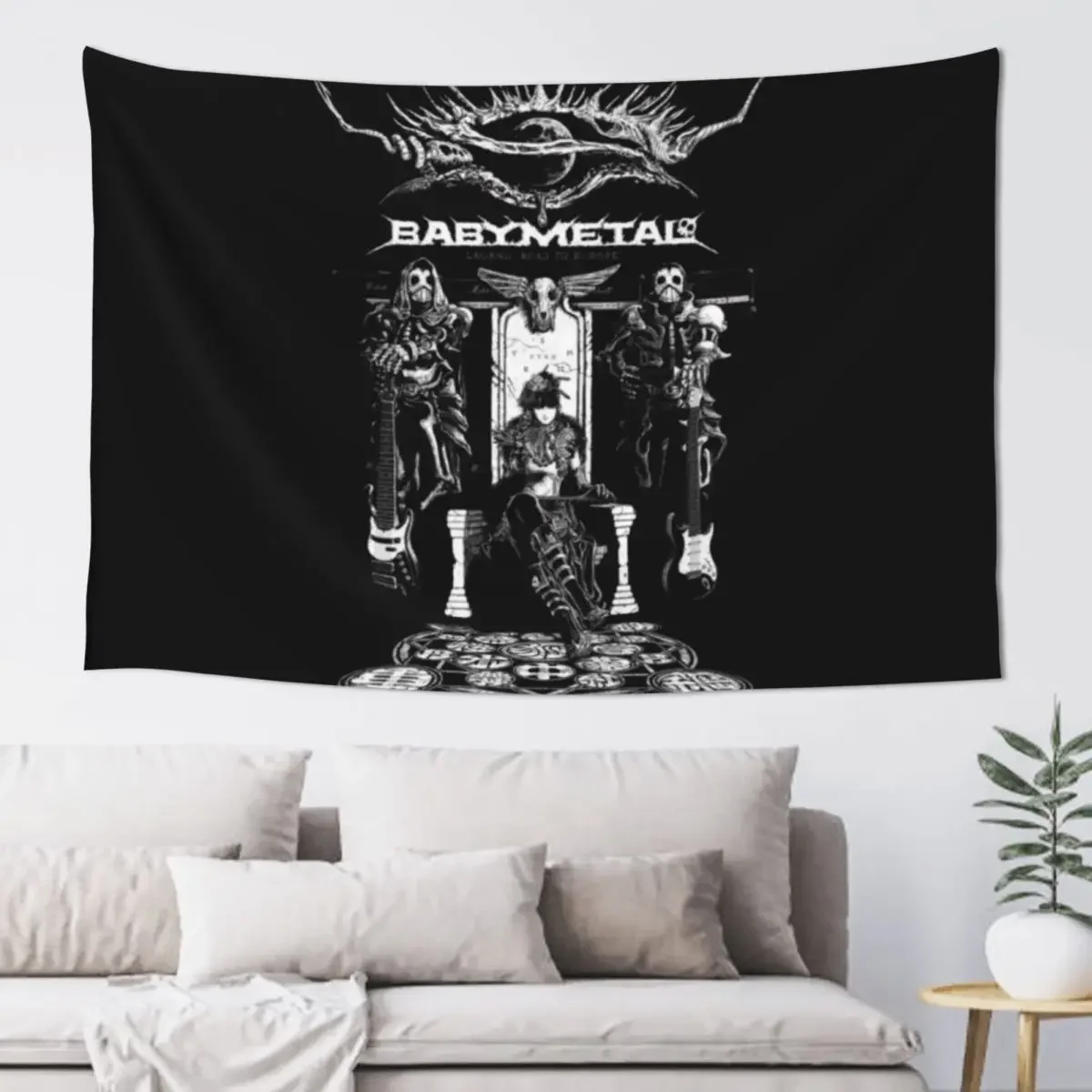 babymetal Tapestry Decoration Home Wallpapers Home Decor Wall Hangings Decoration Tapestry