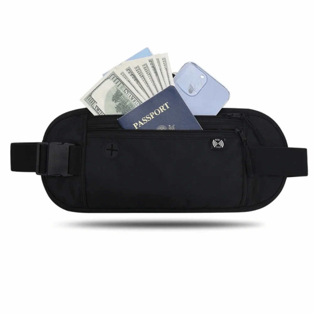 

Passport Pouch Hidden Chest Pack Money Pouch Travel Waist Pack Hidden Security Wallet Casual Bag Hidden Waist Bag Waist Pouch