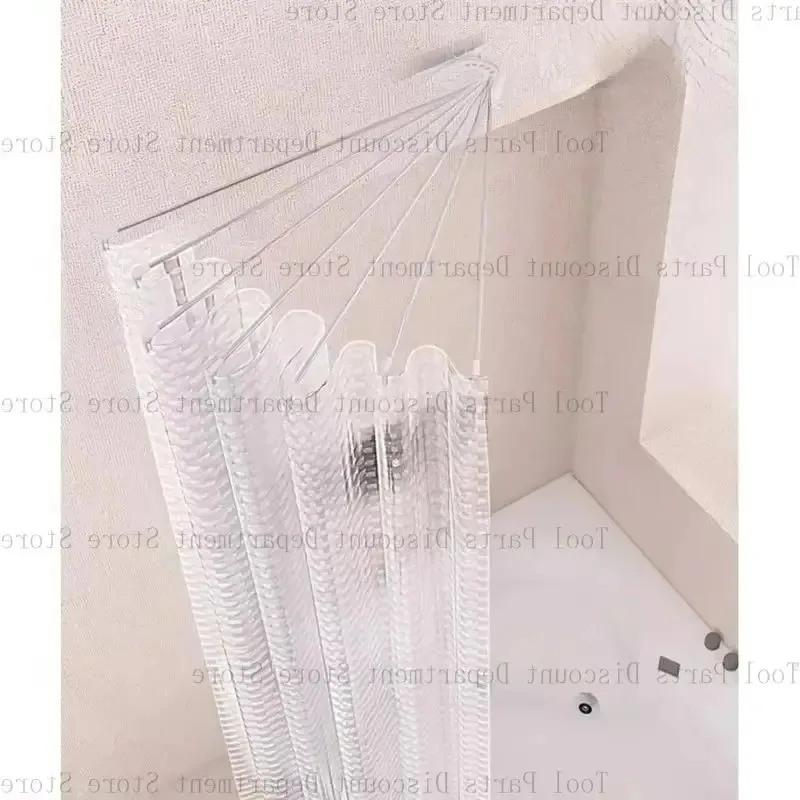 

Spot Goods Different Corner Turning,Semi Circular Bathroom Shower Curtain Rod With No Punching Set,Stainless Steel Fan- Shaped
