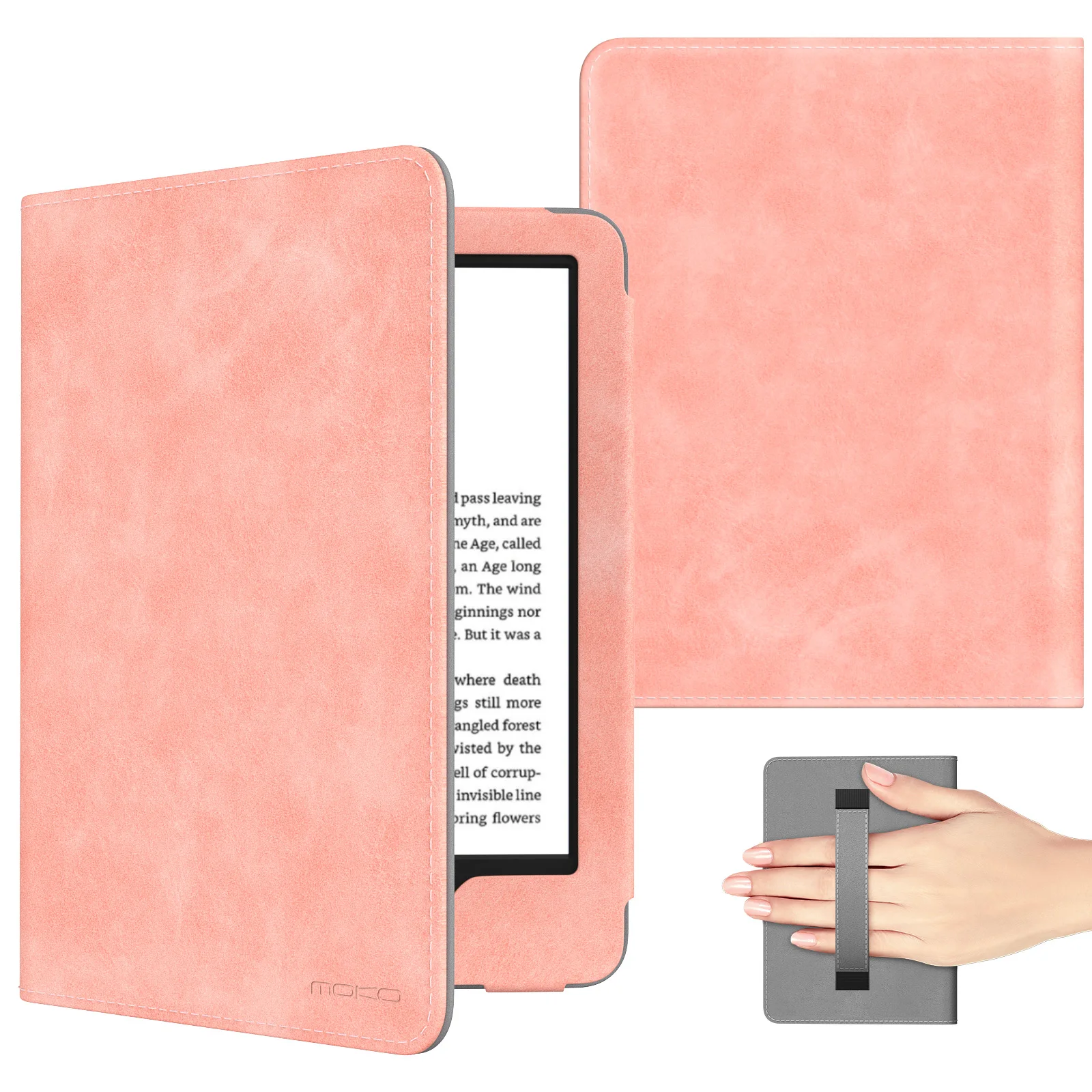 

MoKo Case For All-New 6" Kindle (11th Generation,2022 Release)/Kindle(10th Generation,2019)/Kindle(8th Gen,2016),Ultra PU Shell