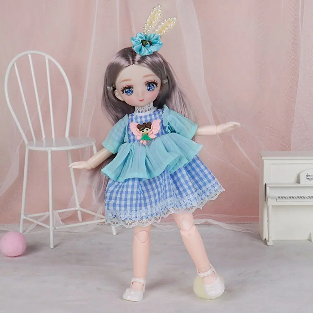 Princess Toy Beautiful 23cm Dress Up Toys Cute Toys Dress Up Girl Dolls Safety Fairy BJD Baby Doll Toddler