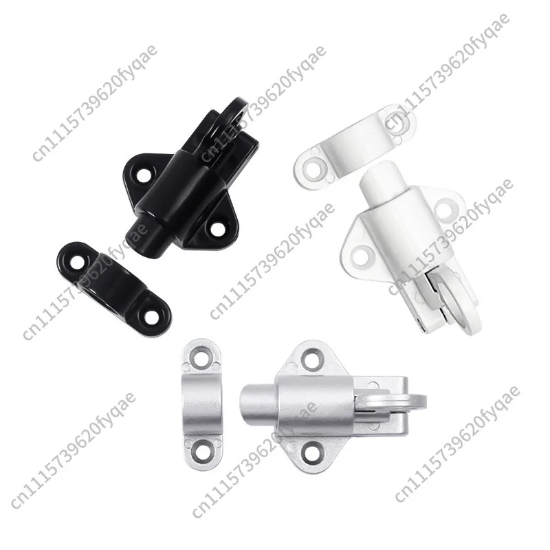 Aluminum alloy automatic spring latch sliding door and window casement window self-closing lock pet cage door bolt