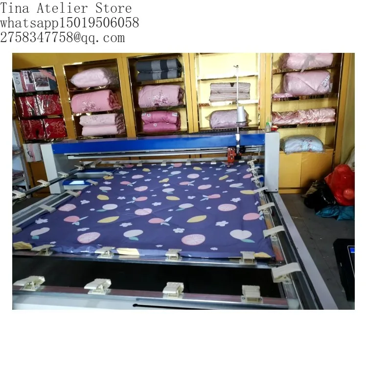 Customized Computerized Single Head Quilting Machine Machine Non Woven Middle Speed Nonwoven Waste Fiber Felt Making Machine