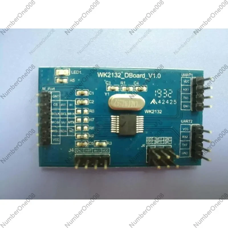 wk2132-チップ評価ボード、uart-2-ポート-spi-i2c-コンバータ-モジュール、arduino-用-256-バイト-fifo-開発ボード
