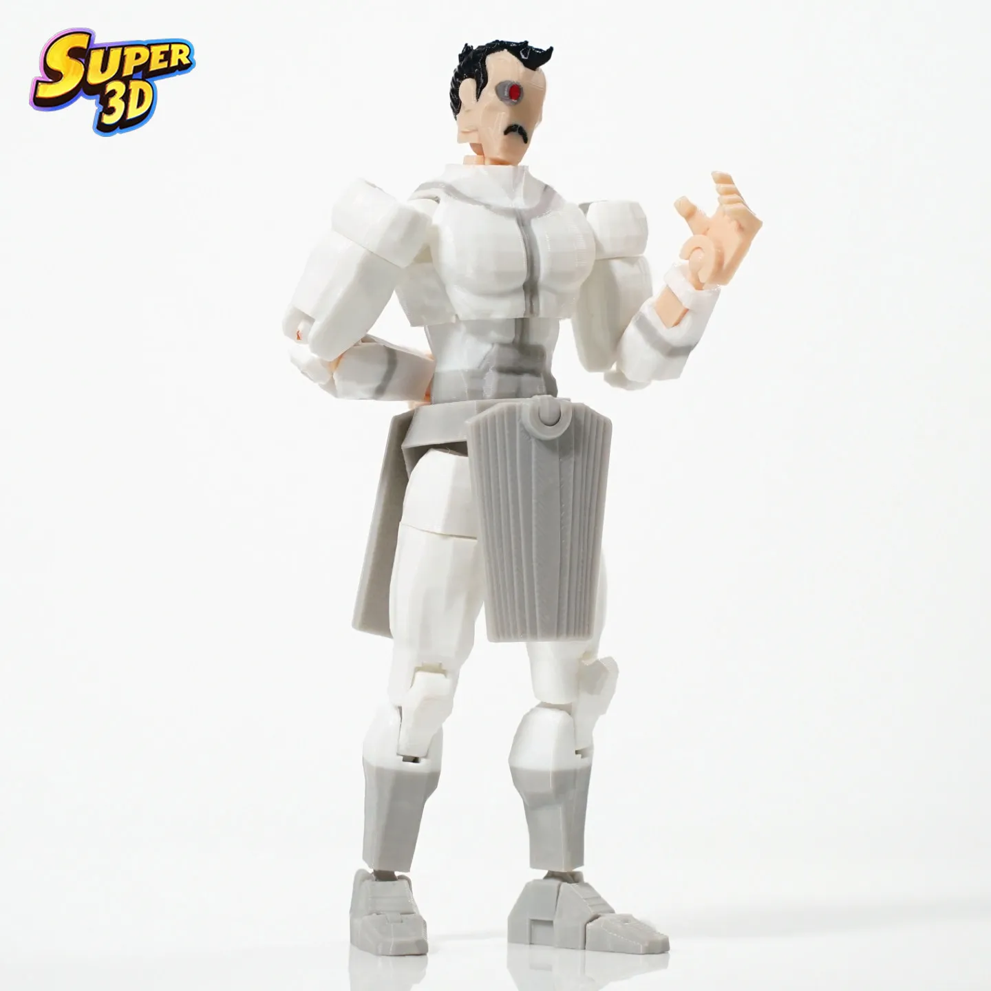 Super 3D 3D Printed Invincible Craig Invincible Season 4 Action Figure Dummy13 T13 Multi-Jointed Action Figure Toys