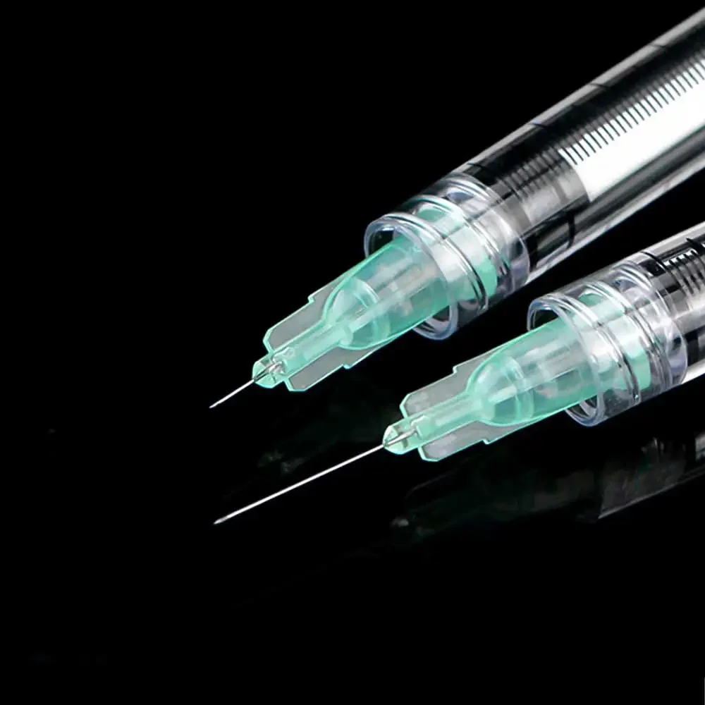 32G Needle Piercing Transparent Syringe Injection Glue Clear Tip Cap for Pharmaceutical Injection Needle 32G 4mm 13mm