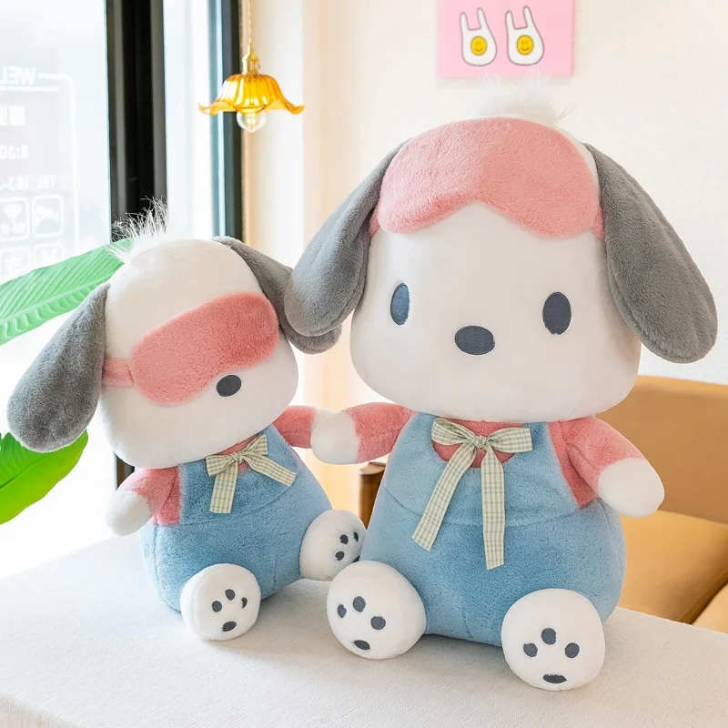 Sanrio Online Celebrity Pochacco Peluche Bambola Grande Peluche Kawaii Cuscino Ragazza Decorazione della Camera Regali di Festa Bambole per Bambini.