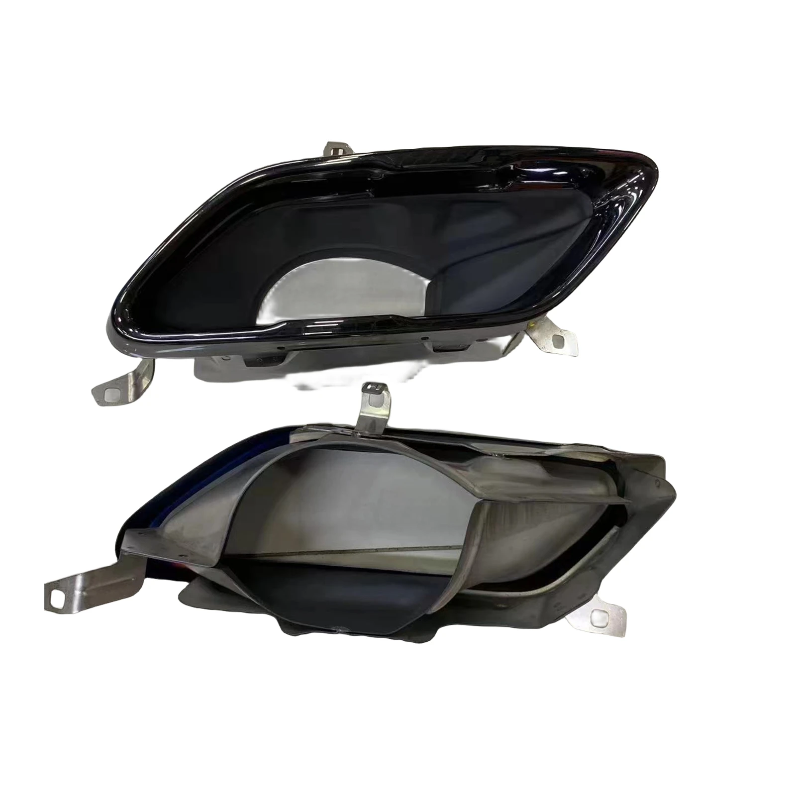 

Задние квадратные насадки на выхлопную трубу для BMW 8 серии G15 G16 840 2019 2020 2021 2022 2023 2024