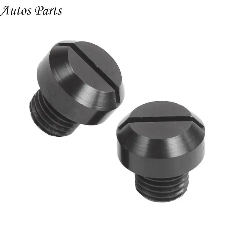

57BA Antivibration Aluminum Alloy Motorbike Rear View Reflective Glass Mounting Screws Fasteners 25mm Easy Installation 1Pair