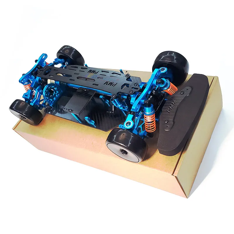 VGEBY Châssis de voiture RC Châssis métallique de voiture RC en alliage d'aluminium pour WLtoys VGEBY Châssis de voiture RC Châssis métallique de voiture RC en alliage d'aluminium pour WLtoys