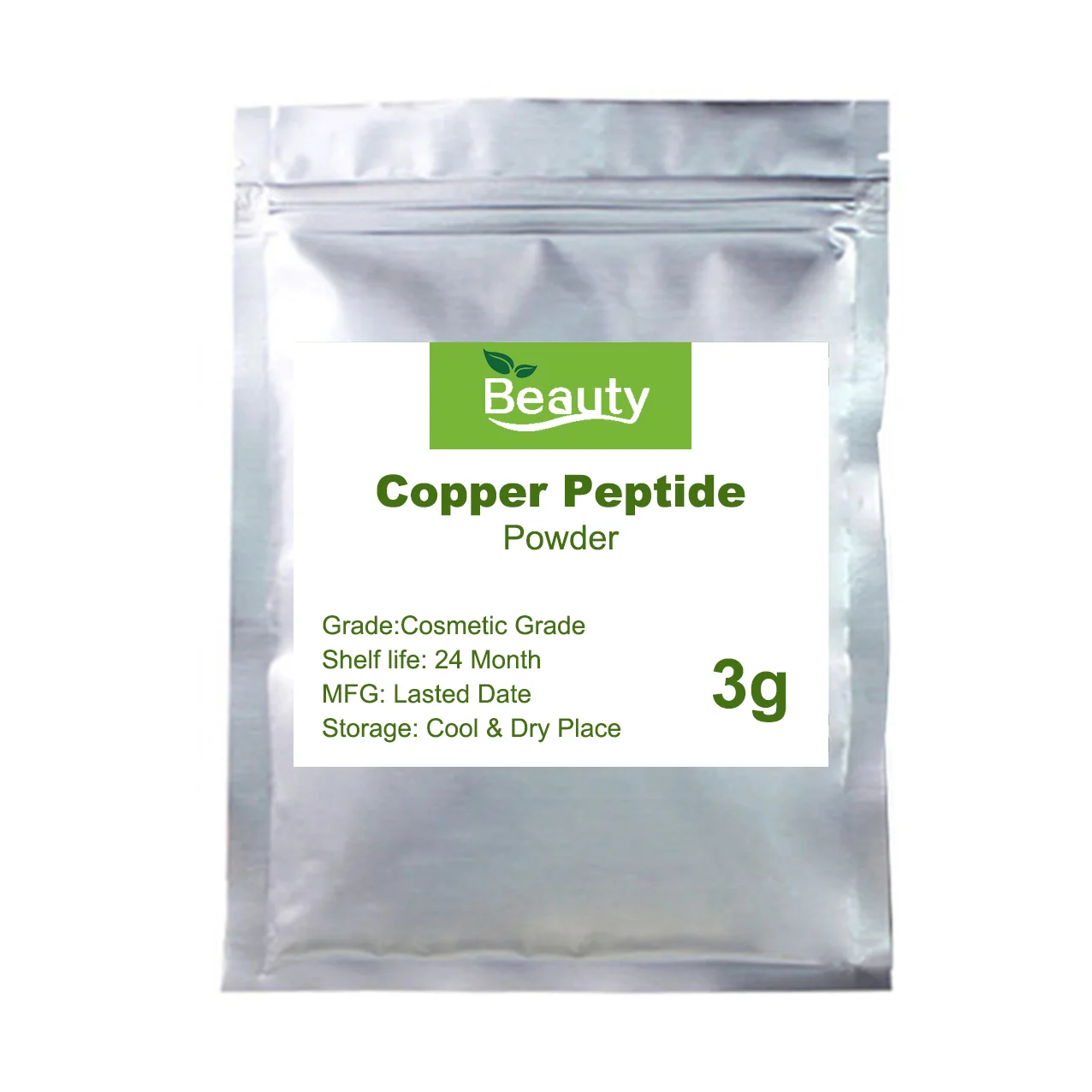 Cosmetic Raw,Copper Peptide Powder, skin whitening，GHK-Cu Glycyl-l-histidyl-l-lysine high quality