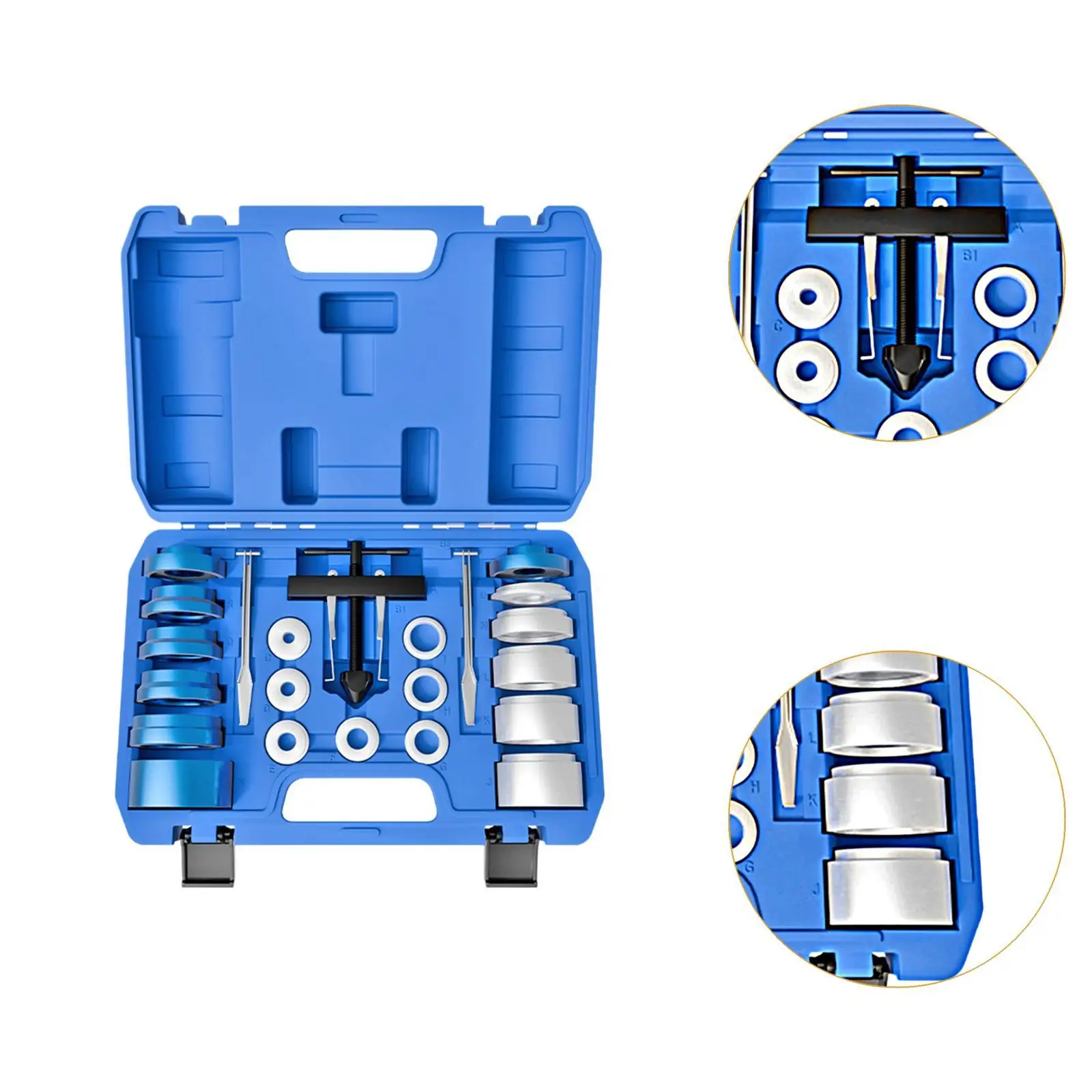 

Engine Camshaft Crankshaft Timing Tool Blue Box Repair Parts Attachment Compatible Automotive Oil Seal Removal Accessories