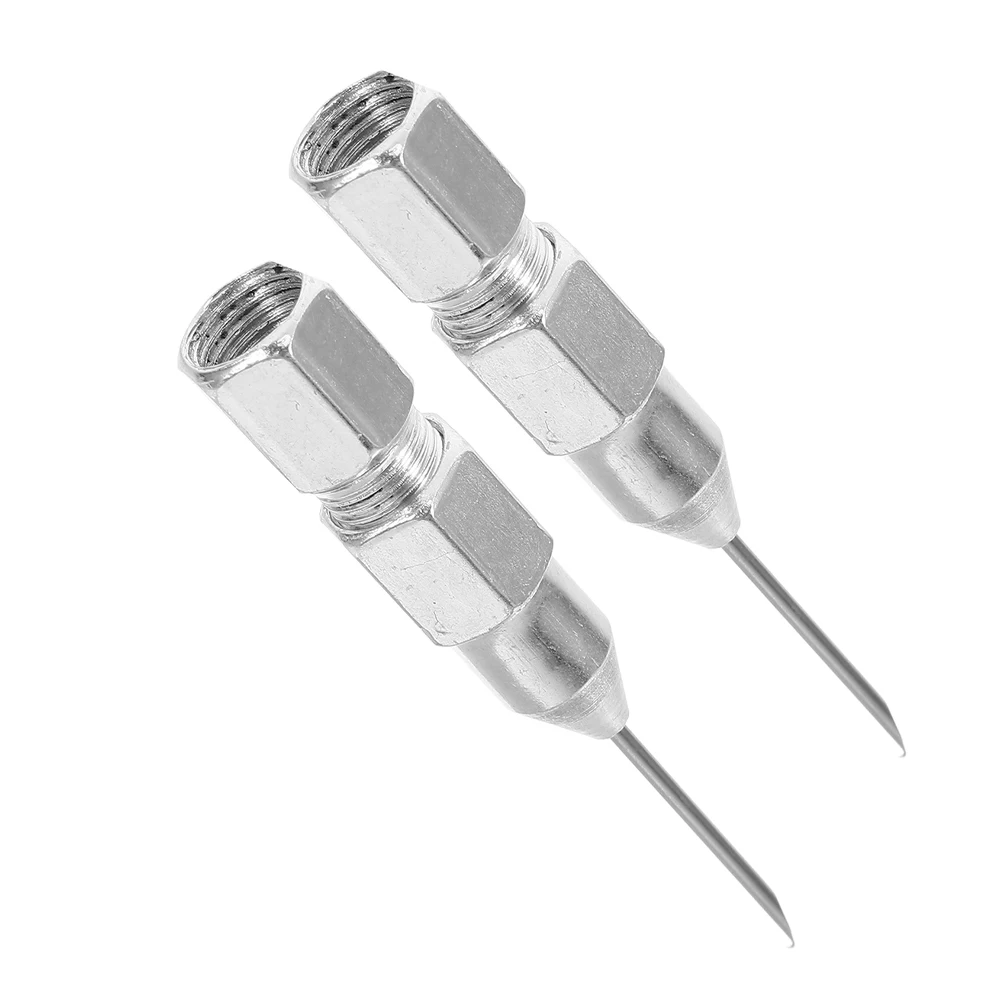 

2pcs Grease Needle Nozzle Tip Universal Replacement For Bearing Grease Injector Durable Leakproof Precision Dispenser Accessory