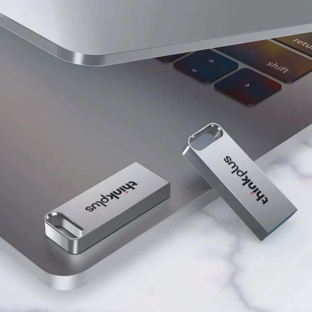 Lenovo-unidad Flash Usb 3,2, Pendrive de Metal de alta velocidad, 128GB, 64GB, 32GB, portátil, TU110