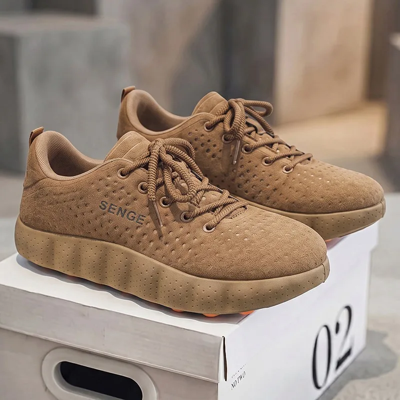 Men's Comfortable Casual Sneakers with Foot Sensing Massage Technology Women's Sports Breathable Lightweight Training Shoes