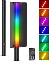 LUXCEO P520 RGB Light Wand LED Stick 36W Remote Control Lamp Photo Video Lighting with Rechargeable Barndoor for Tiktok Youtube