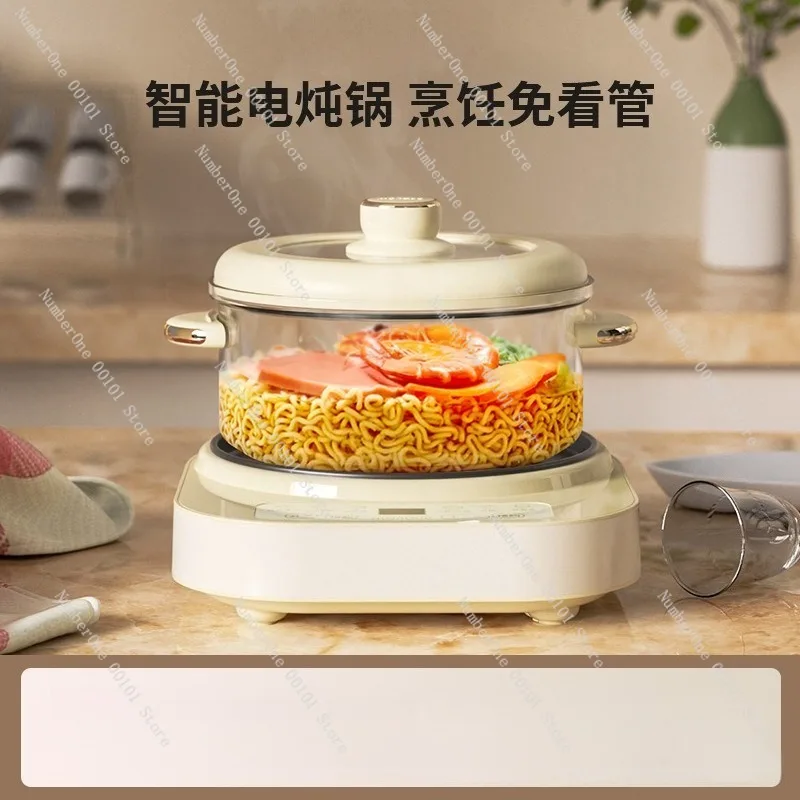 New household electric stew pot,large capacity,genuine electric stewing pot,water-sealed stewing,household glass,fully automatic