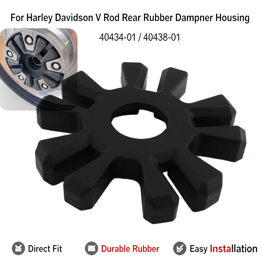 40434-01 Motorcycle Rear Hub Wheel Damper Cushion Rubber For Harley Davidson VRSCA V-Rod VRSCDX Night Rod Special V Rod Muscle