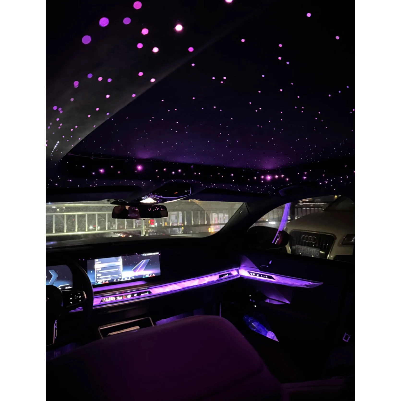 Customizable Starry Sky Film Ceiling Light for BMW Factory Outlet Ambient Interior Lighting for Autos