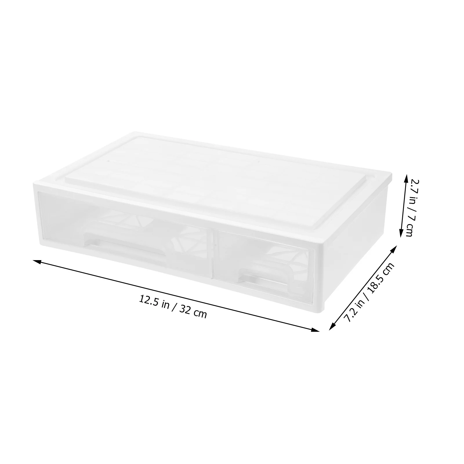 

Drawer Style Storage Box Large Capacity Desktop Organizer For Pens Stationery Files Plastic Drawer Storage