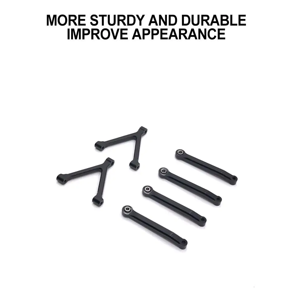 1/28 Aluminum Alloy Wheelbase Steering Link Rod Set For SG 2801 RC Car Part RC Car Accessories Replacement Parts