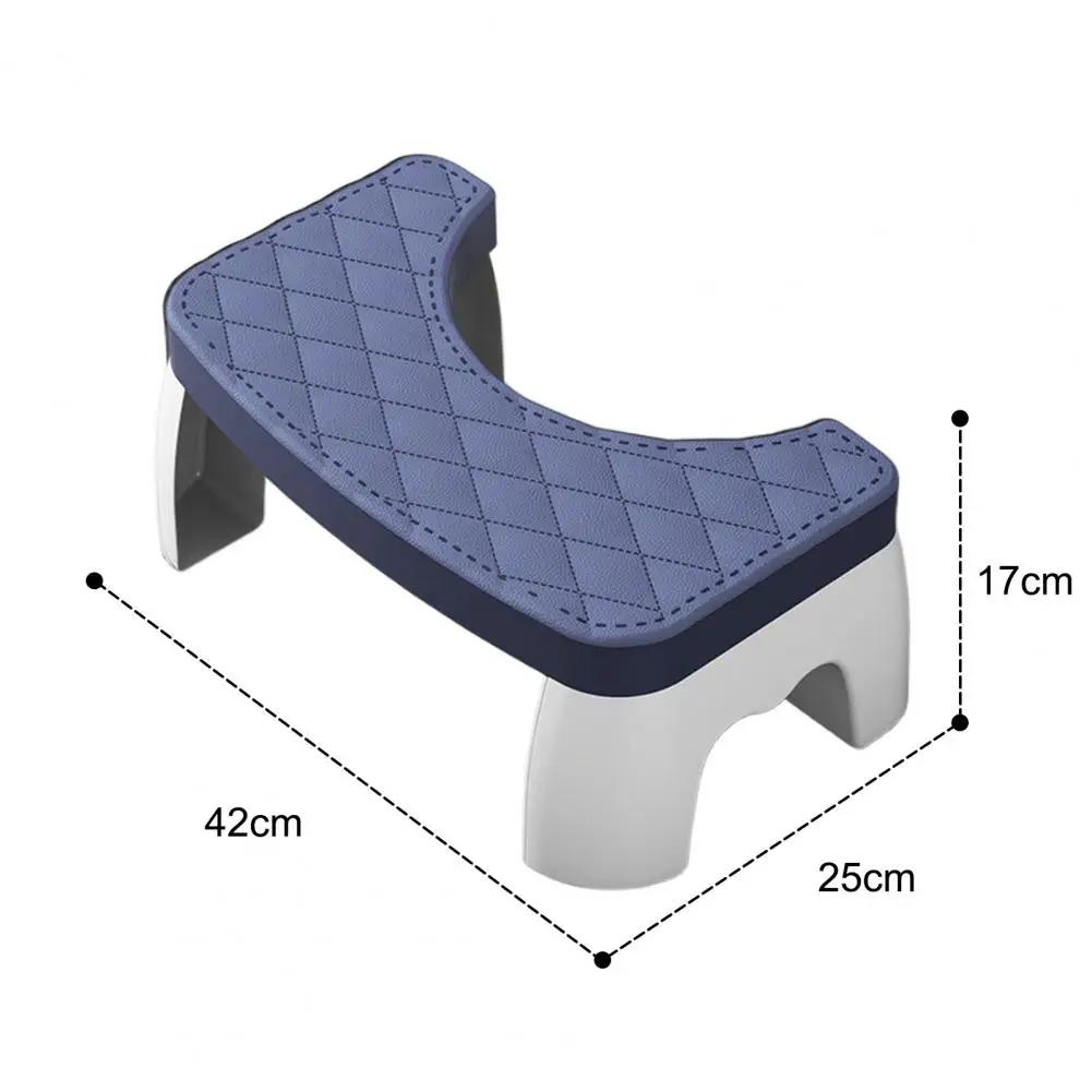 Toilet Stool Ergonomic Toilet Stool Ergonomic 7 Inch Toilet Potty Stool for Healthy Movements Hemorrhoid Relief Heavy for Adults