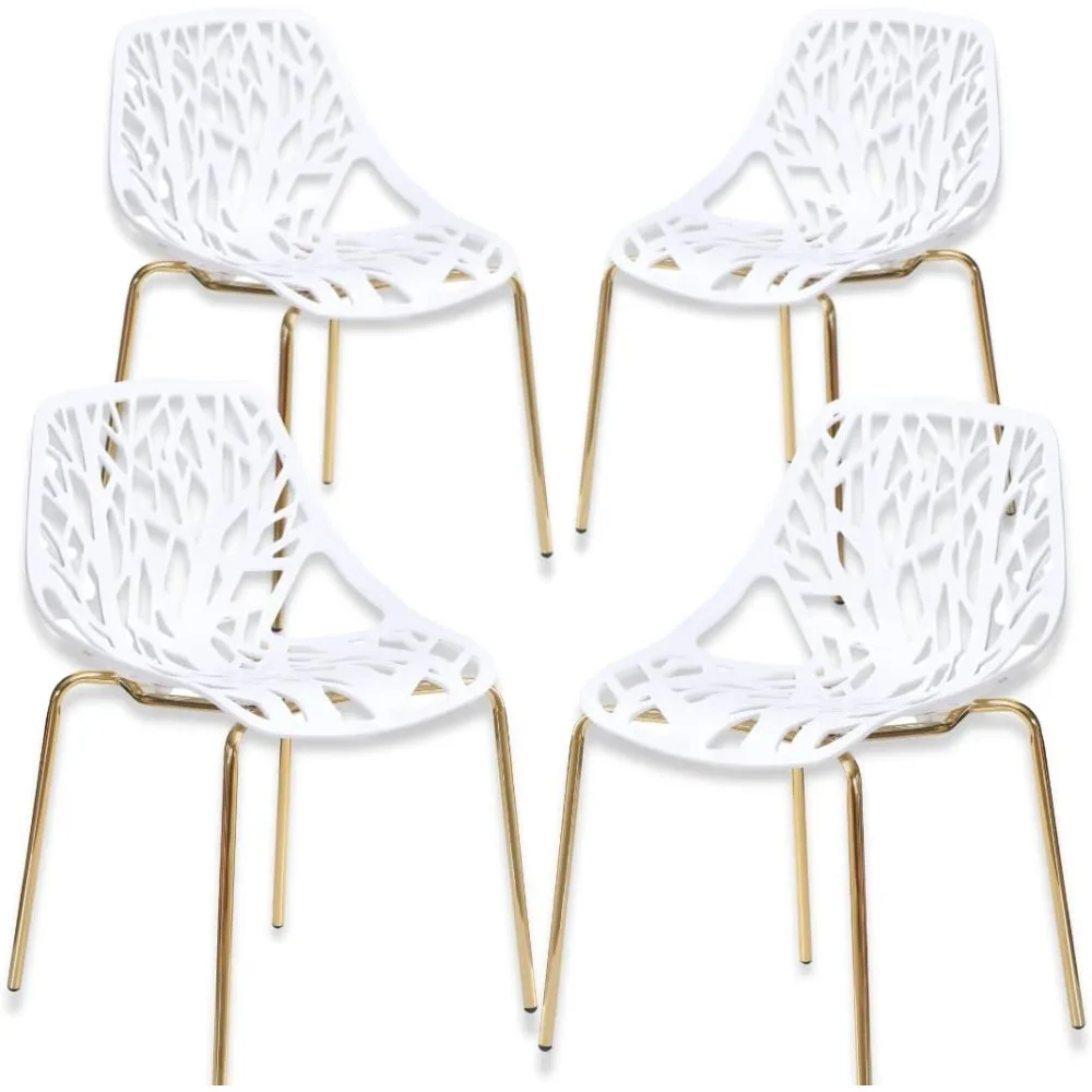 

Cutout Chairs for Dining Room, Hotels, Restaurants Indoor Outdoor, Elegant Kitchen Chairs