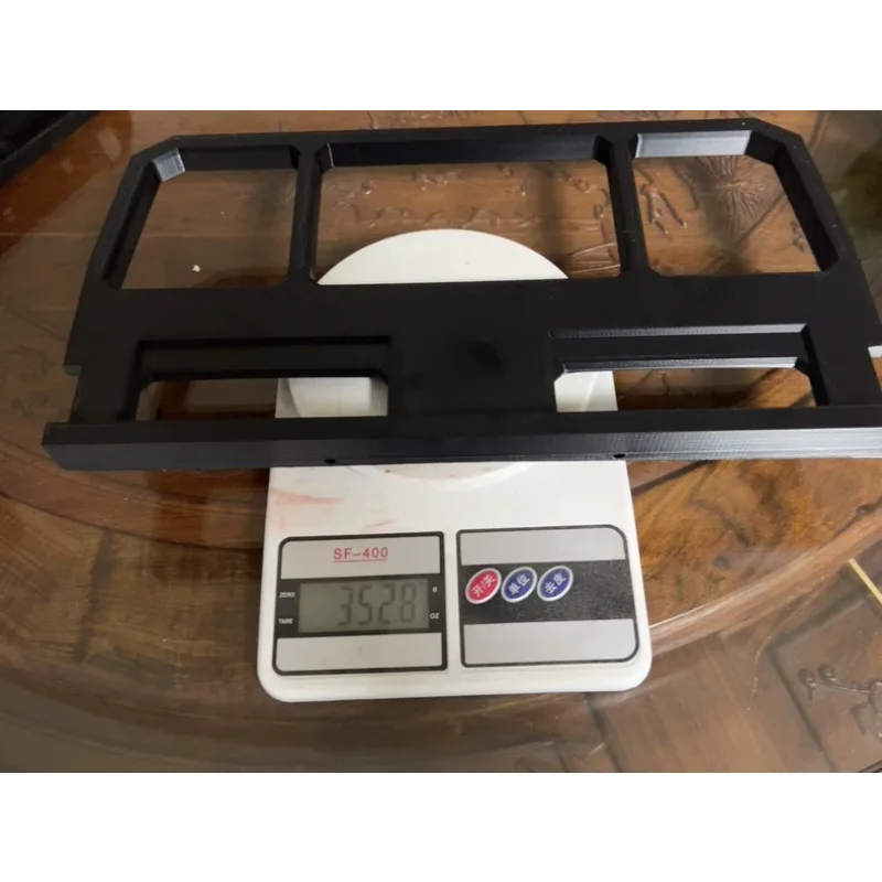 3D Printed Integral Bed Cage Roll Bar Guard Rack for CROSSRC EMO XXL 1/6 Scale RC Crawler, No-Drill Upgrade Part