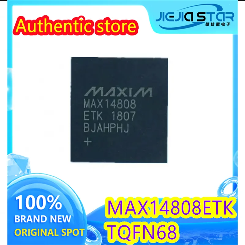 

(1/10 pieces) MAX14808ETK MAX14808 TQFN-68 High Voltage Digital Pulser Chip IC Guaranteed good quality 100% brand new in stock