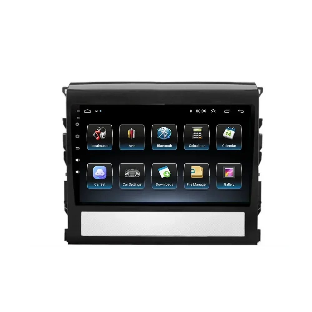 2 Din Android 13 Car Stereo Radio DVD GPS Multimedia Video Player 5G WiFi Camera DSP Carplay For Toyota Land Cruiser LC 200 16+