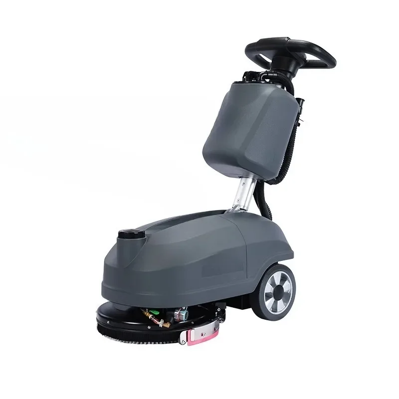 Hand-pushed small washing machine, fully automatic industrial mopping machine