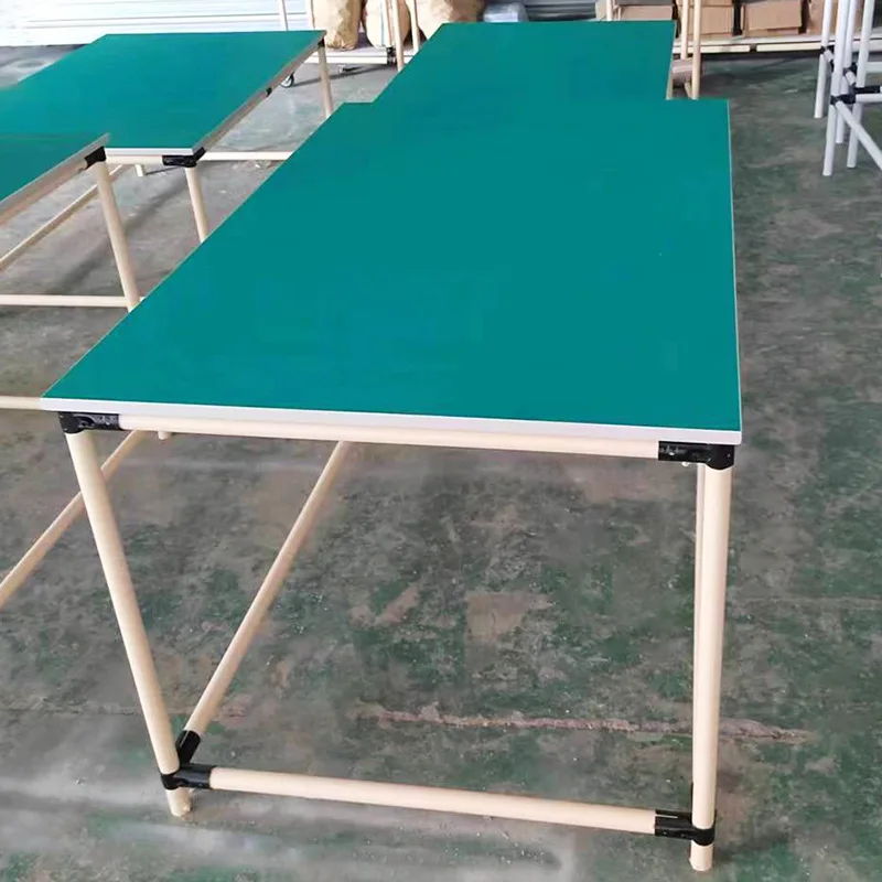 Neu electronics factory workshop special assembly line assembly plane anti-static console multi-functional lean tube workbench
