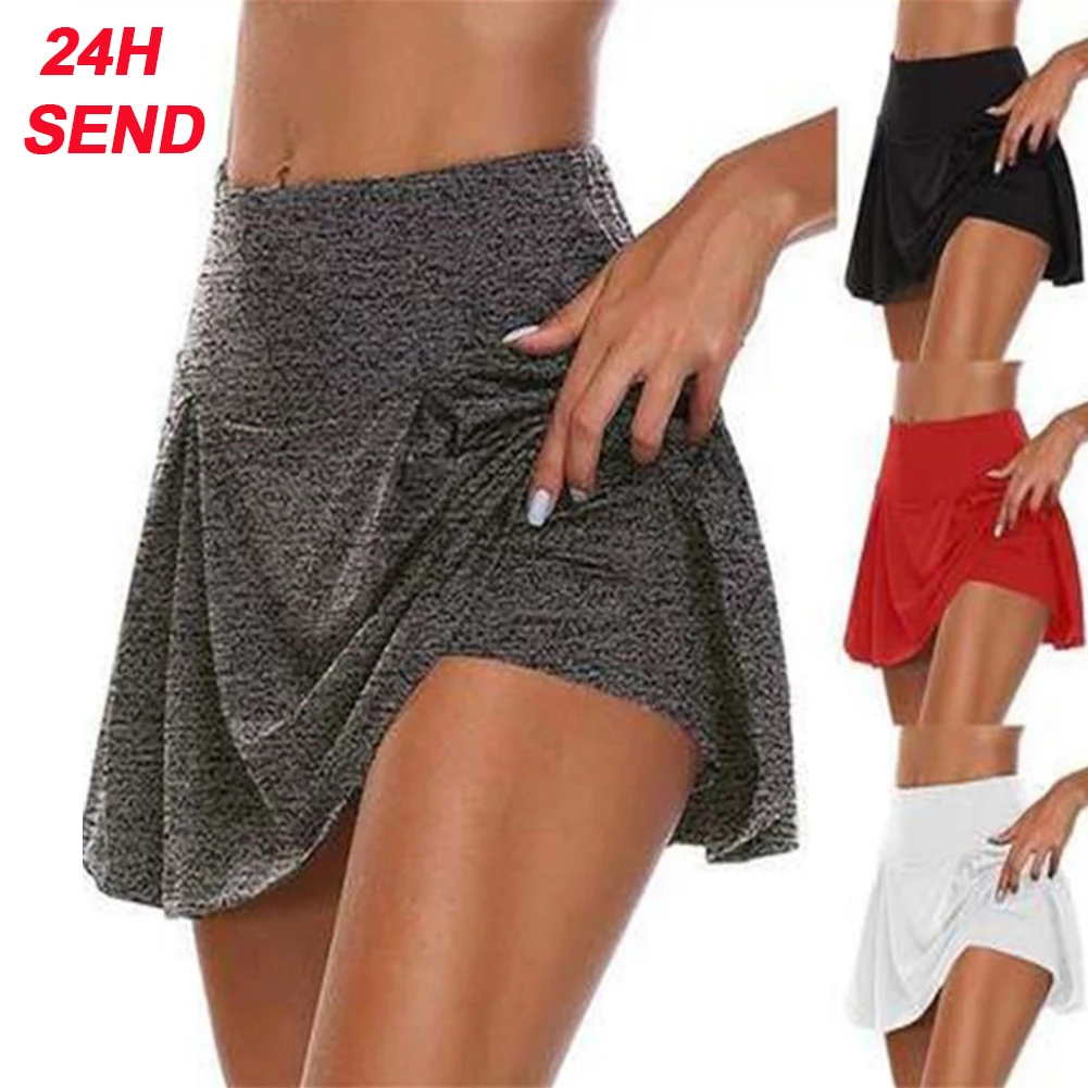 

2023 New High Waist Women's Yoga Shorts Quick Drying Sports Tennis Dance Fitness Running Cycling Fitness Gym Short Skirt