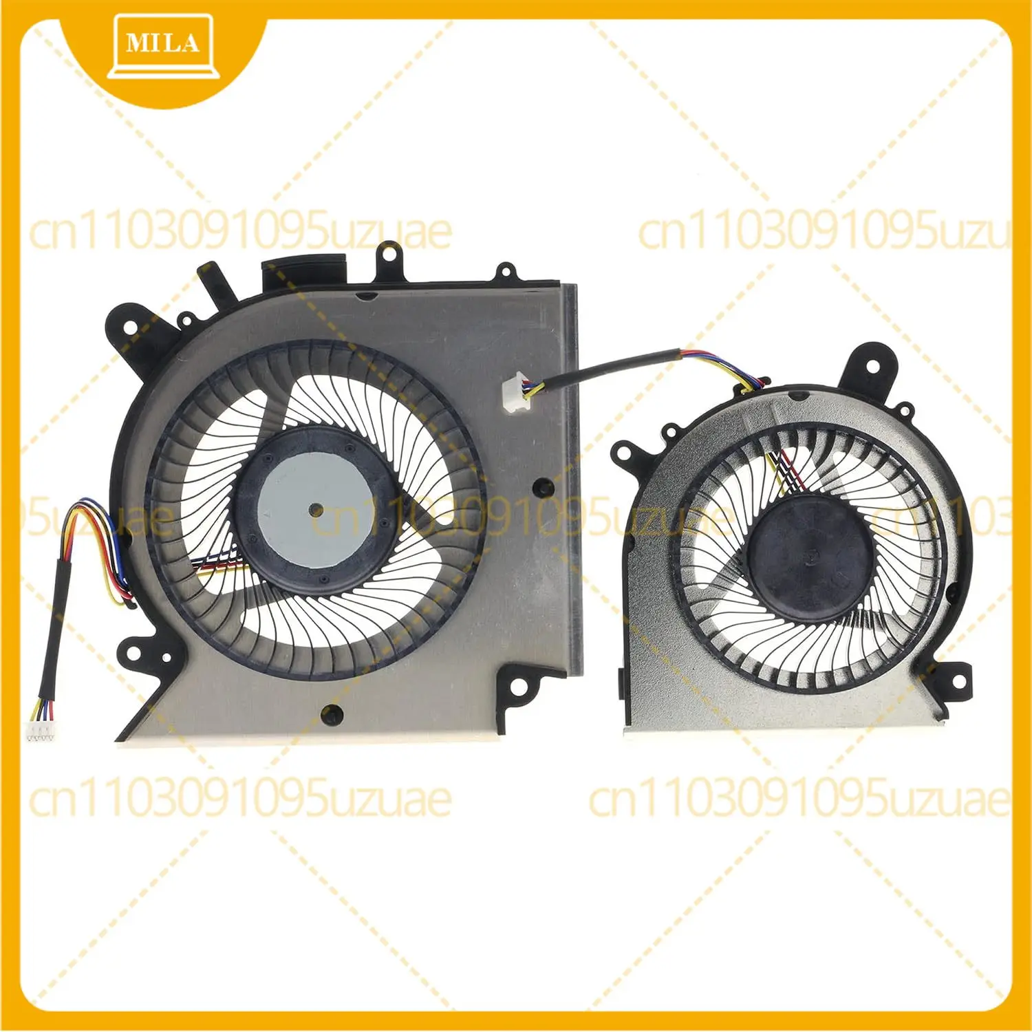 Replacement CPU&GPU Cooling Fan for MSI Katana GF76 GF66 Pulse GL66 GL76 WF76 PABD08008SH N459 PAAD06015SL N460