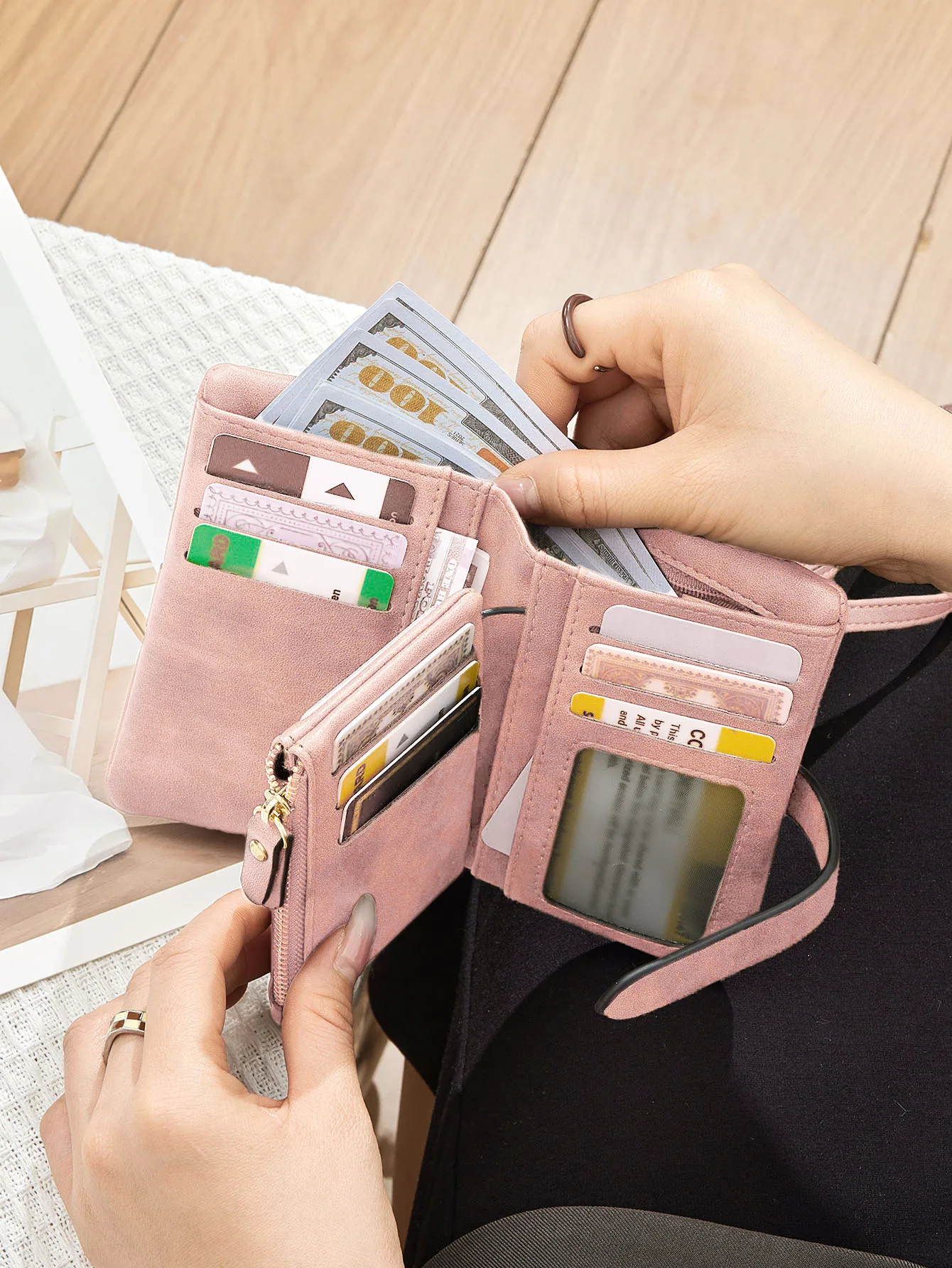 miyin-carteira-feminina-classica-com-tres-dobras-smallrfid-com-bloqueio-compacto-porta-cartao-de-credito-com-janela-de-identificacao-e-pulseira-porta-moedas-curto