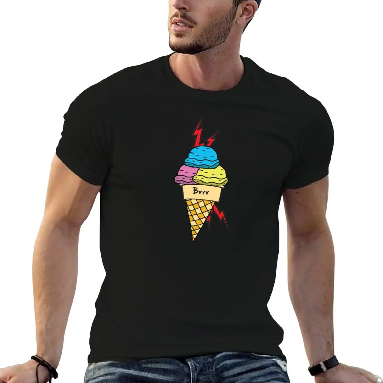 

Ice Cream - Guwop T-Shirt t shirts for man cotton t shirts for man pack cotton T-Shirt
