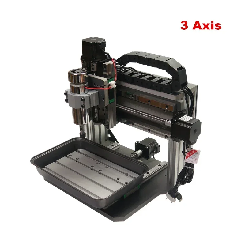 220V 110V LY 3020F Macchina per incidere di CNC 3/4/5 Assi Linea quadrata Rail Router di legno PCB PVC Fresatura Incisore Tornio con serbatoio dell'acqua