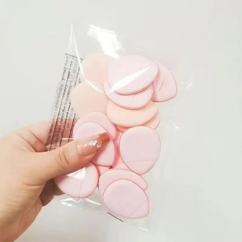 Make Up Puffs Mini Finger Puff Small Air Cushion Concealer Triangular Water Droplet Cotton Candy Thumb Puff Make up Sponges