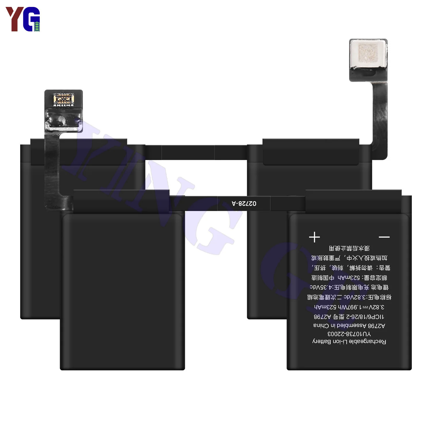 A2798 523mAh Battery of The Earphone Charging Case for Apple Fifth Generation AirPods Pro 2 Rechargeable Battery