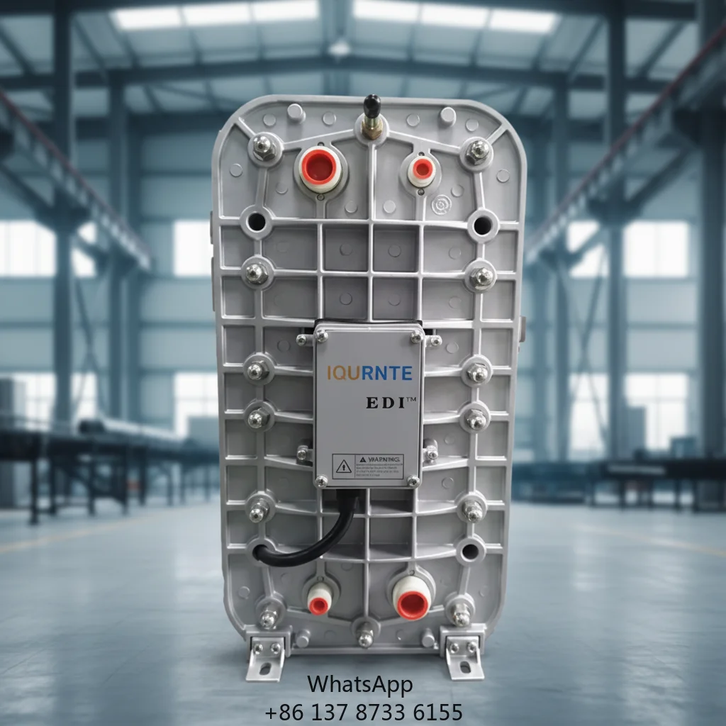 Continuous Electrodeionization EDI Module For Water Desalination 0.5T 1T 5T High Quality EDI System Industrial Water Treatment
